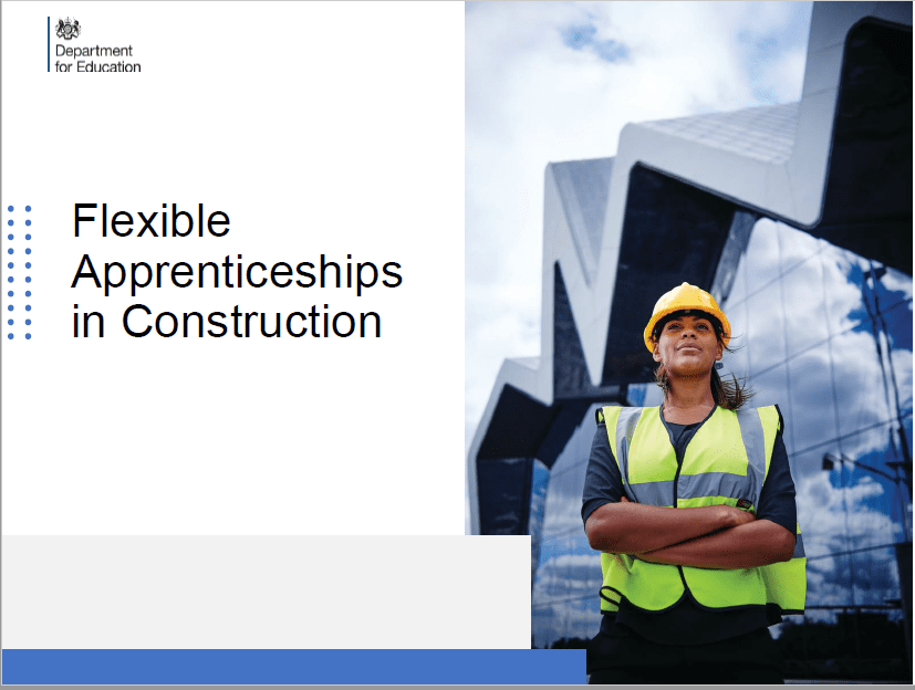 Flexible Apprenticeships In Construction Cover