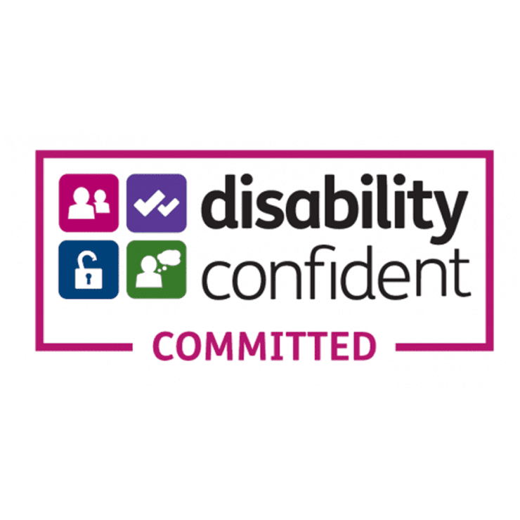 Disability Confident Logo Aspect Ratio 740 740