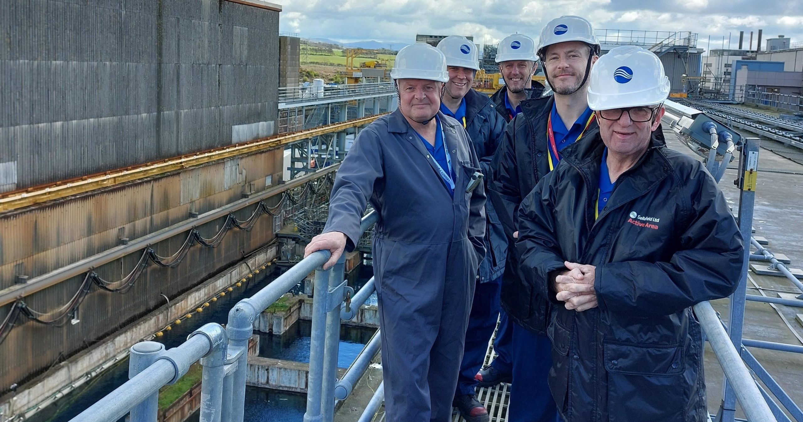 Andrew Hockey Far Right And ECITB Colleagues David Nash And Thomas Docherty On A Recent Tour Of The Sellafield Plant In Cumbria Scaled 1 Aspect Ratio 760 400