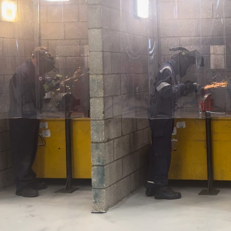 Learners Using Grinding Bays At CATCH Aspect Ratio 740 740