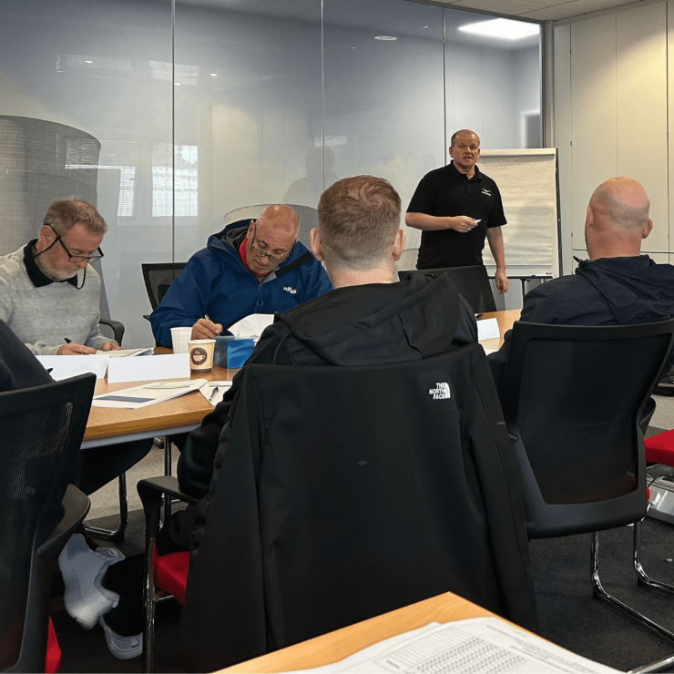 Altrad Tutor Mark Cockin Leading A Cohort Through The LaTS Course At Its Selby Office Aspect Ratio 740 740