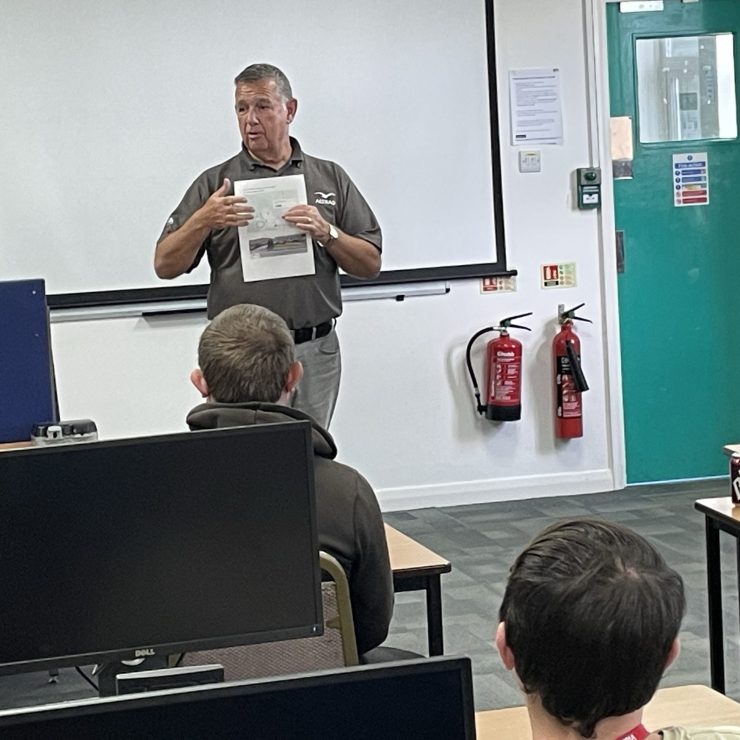 Mark Poole Talking To Work Ready Programme Learners In Hampshire Scaled Aspect Ratio 740 740