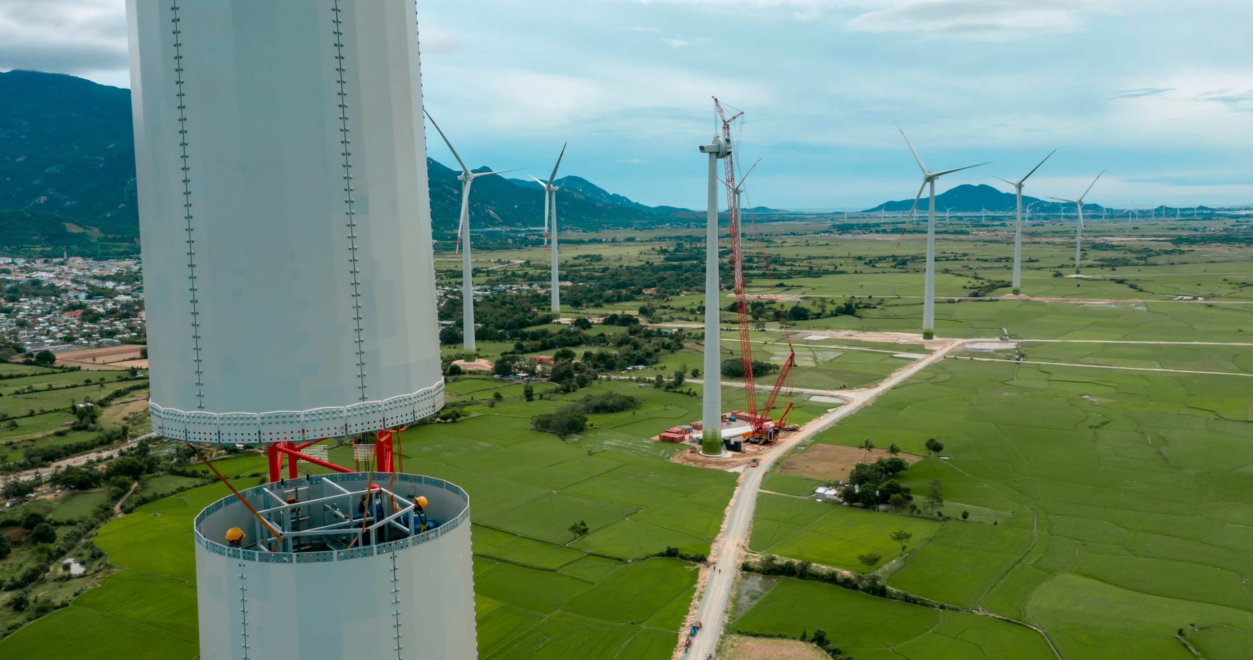 Wind Turbine Under Construction Scaled 1 Aspect Ratio 760 400