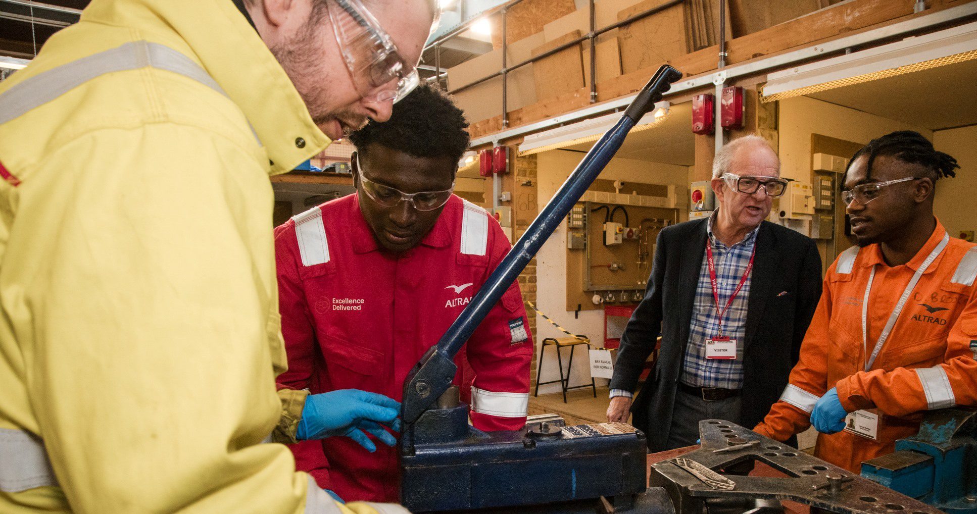 CEO Andrew Hockey Meeting Work Ready Learners At SETA In Novermber 2024. Photo By Dave Dodge Aspect Ratio 760 400