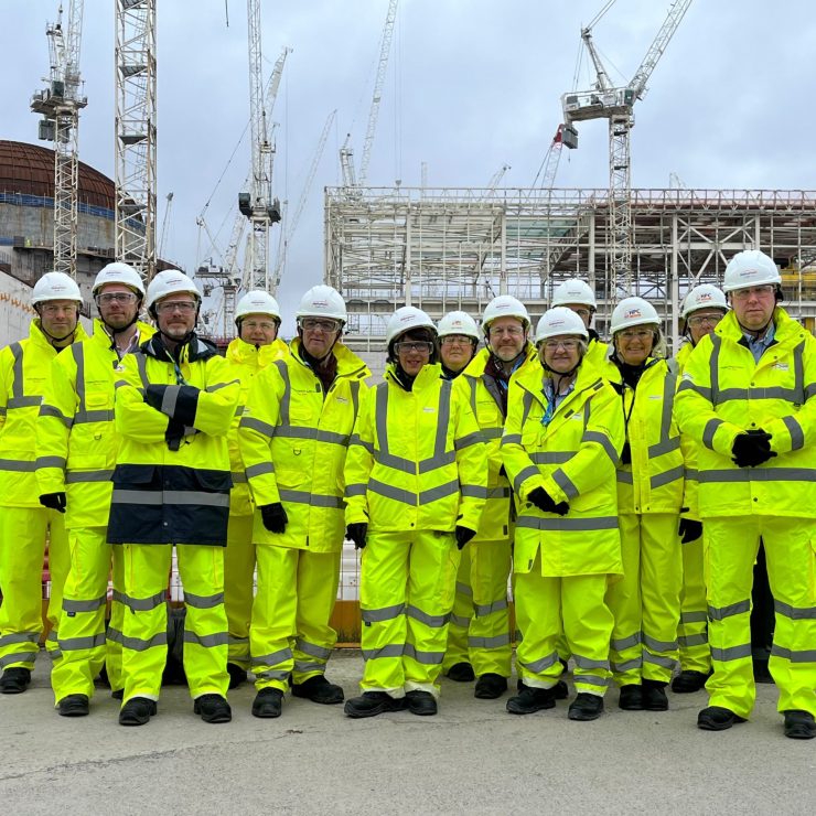 The ECITB Delegation On A Tour Of The Hinkley Point C Site Scaled 1 Aspect Ratio 740 740